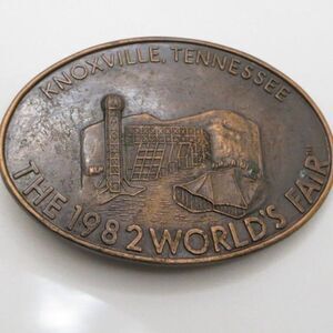 Belt Buckle Tennessee Worlds Fair 1982